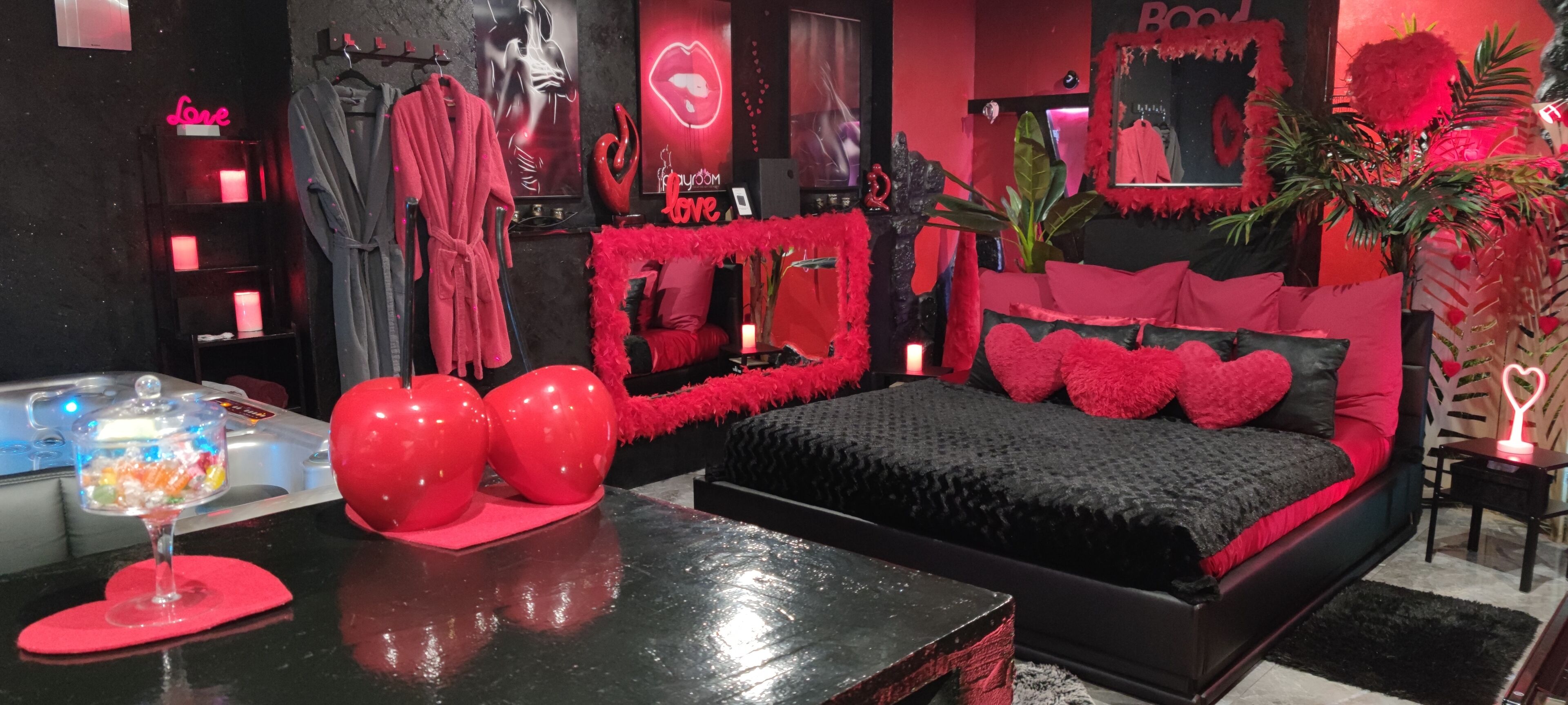 Loft Romantique Hammam Spa Privatif Playroom