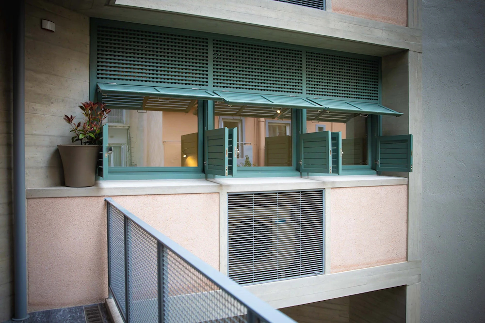 Athens Blue Building