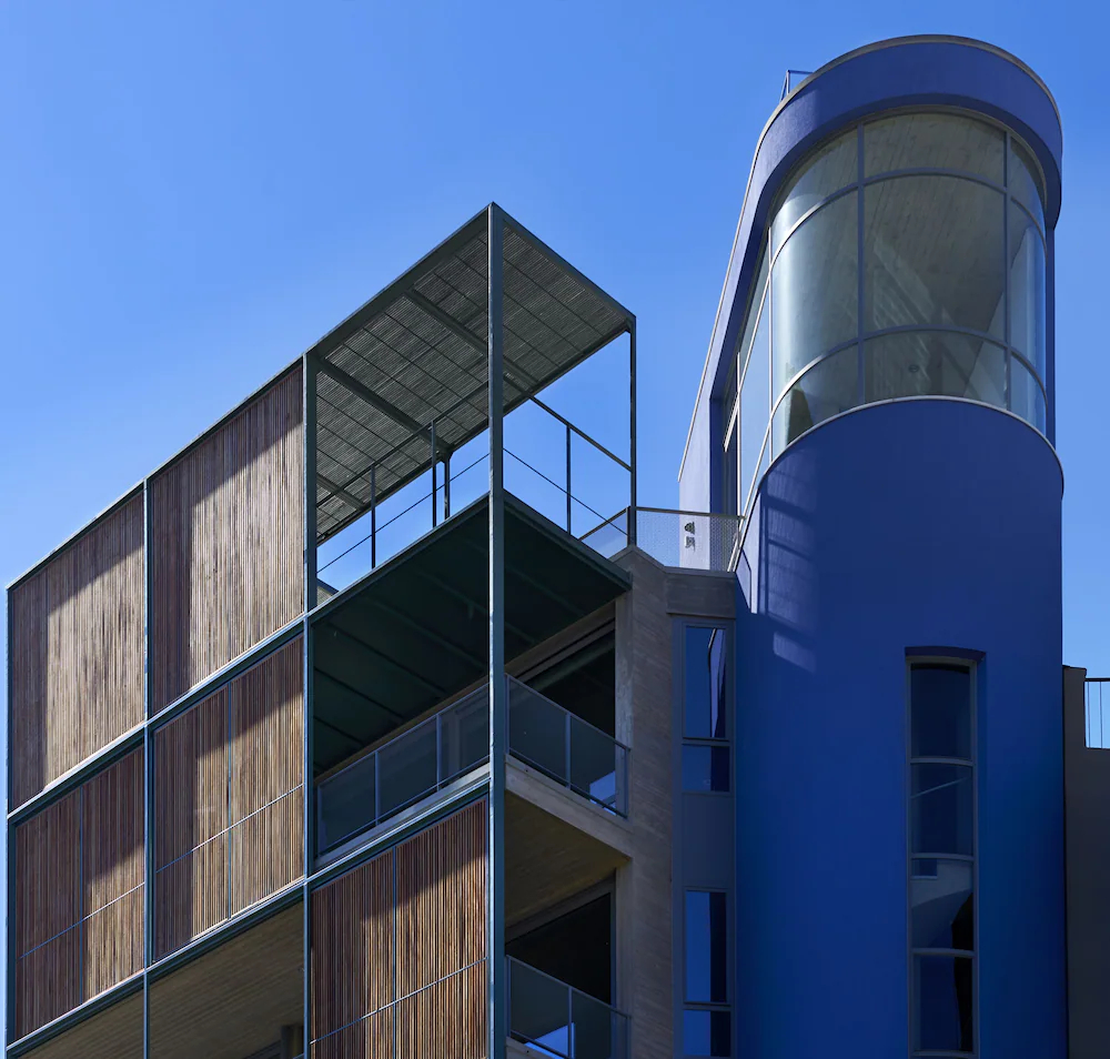 Athens Blue Building