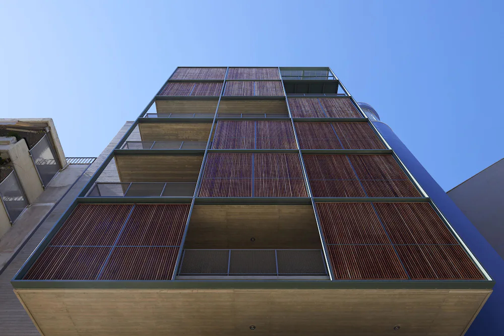 Athens Blue Building
