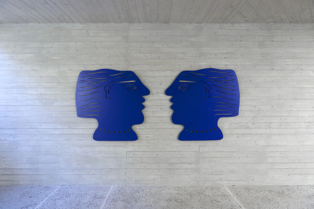 Athens Blue Building