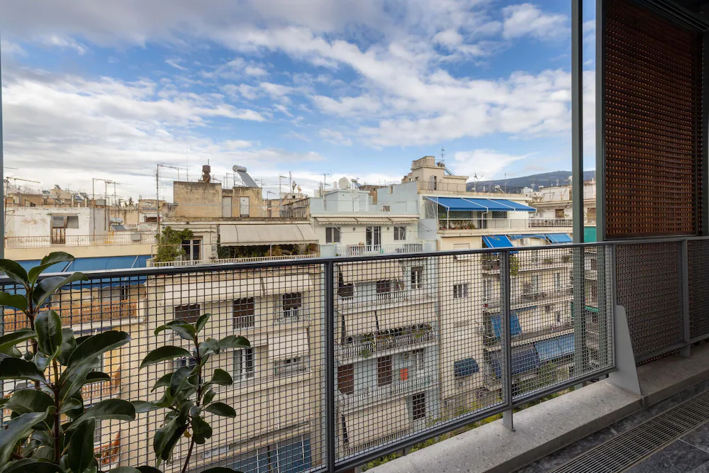 Athens Blue Building