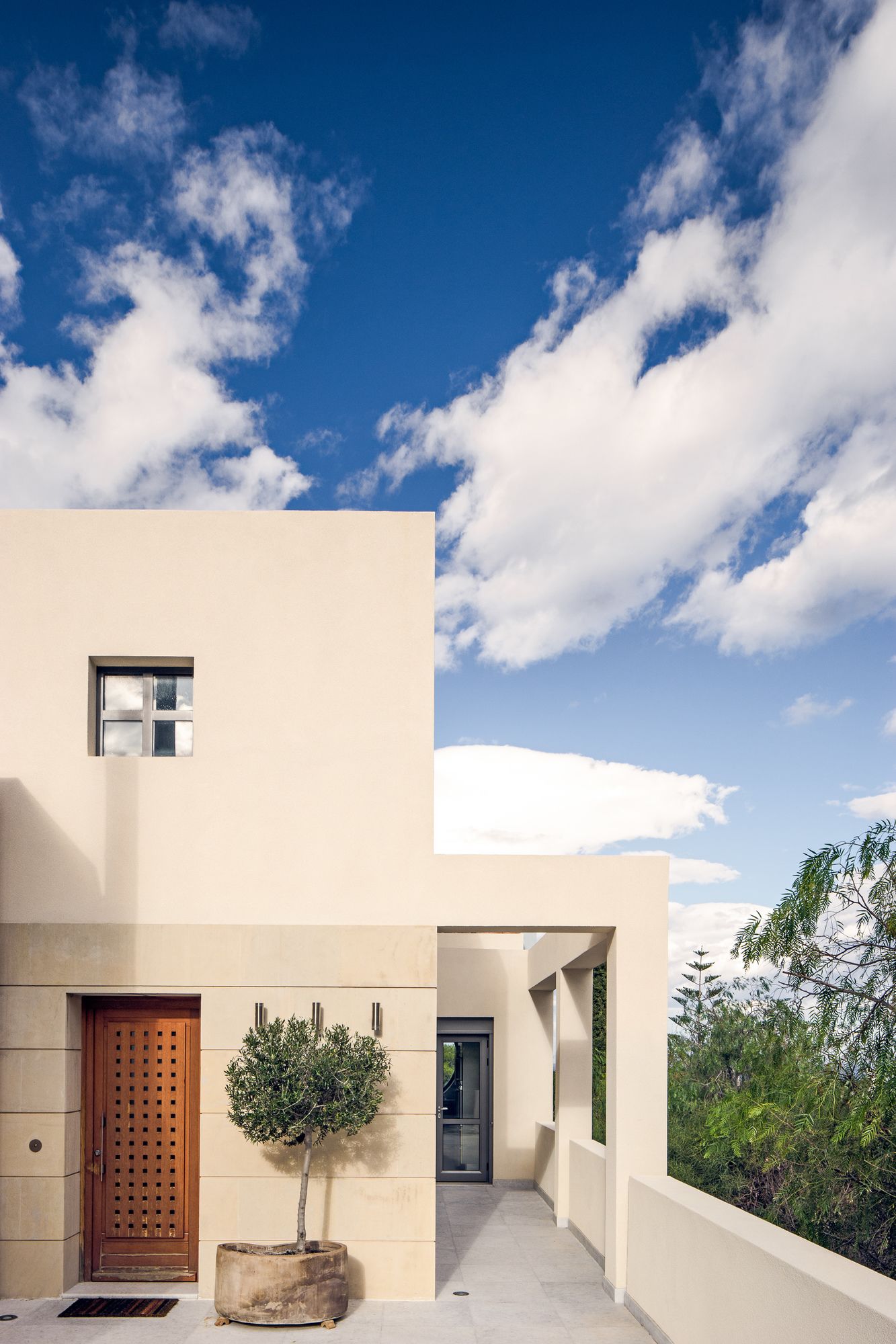 Minimal Blue Villa