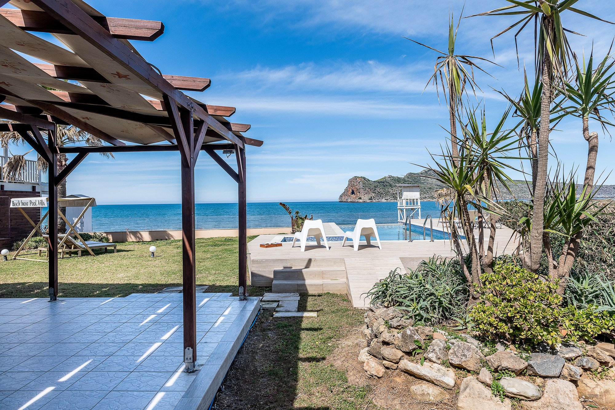 Beach Front Villa
