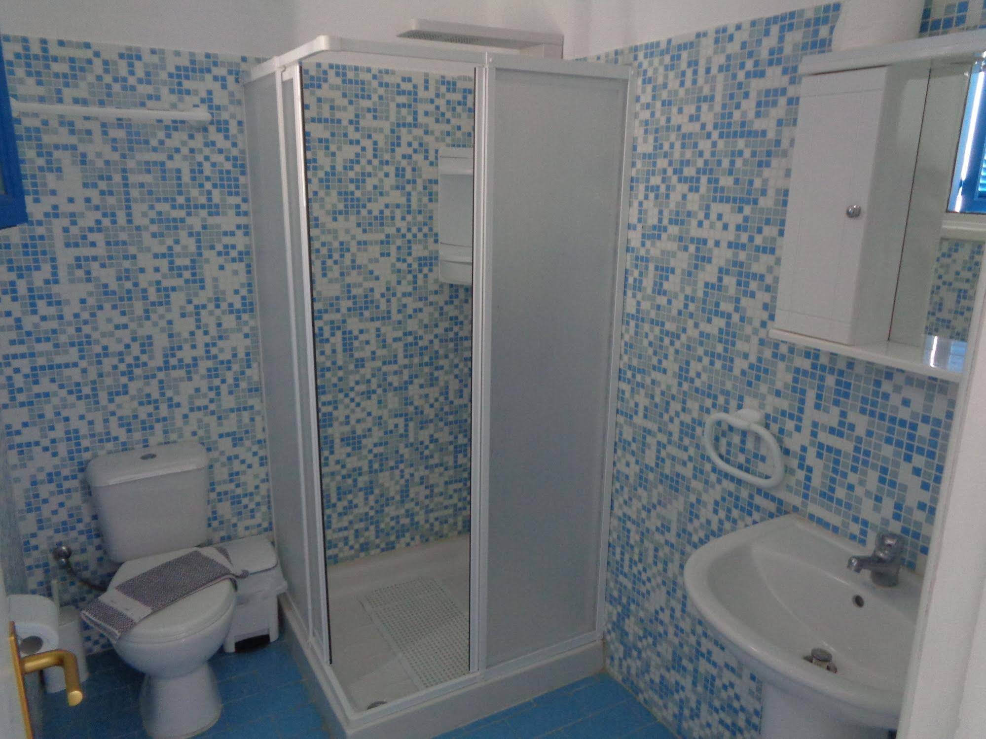 Blue and White