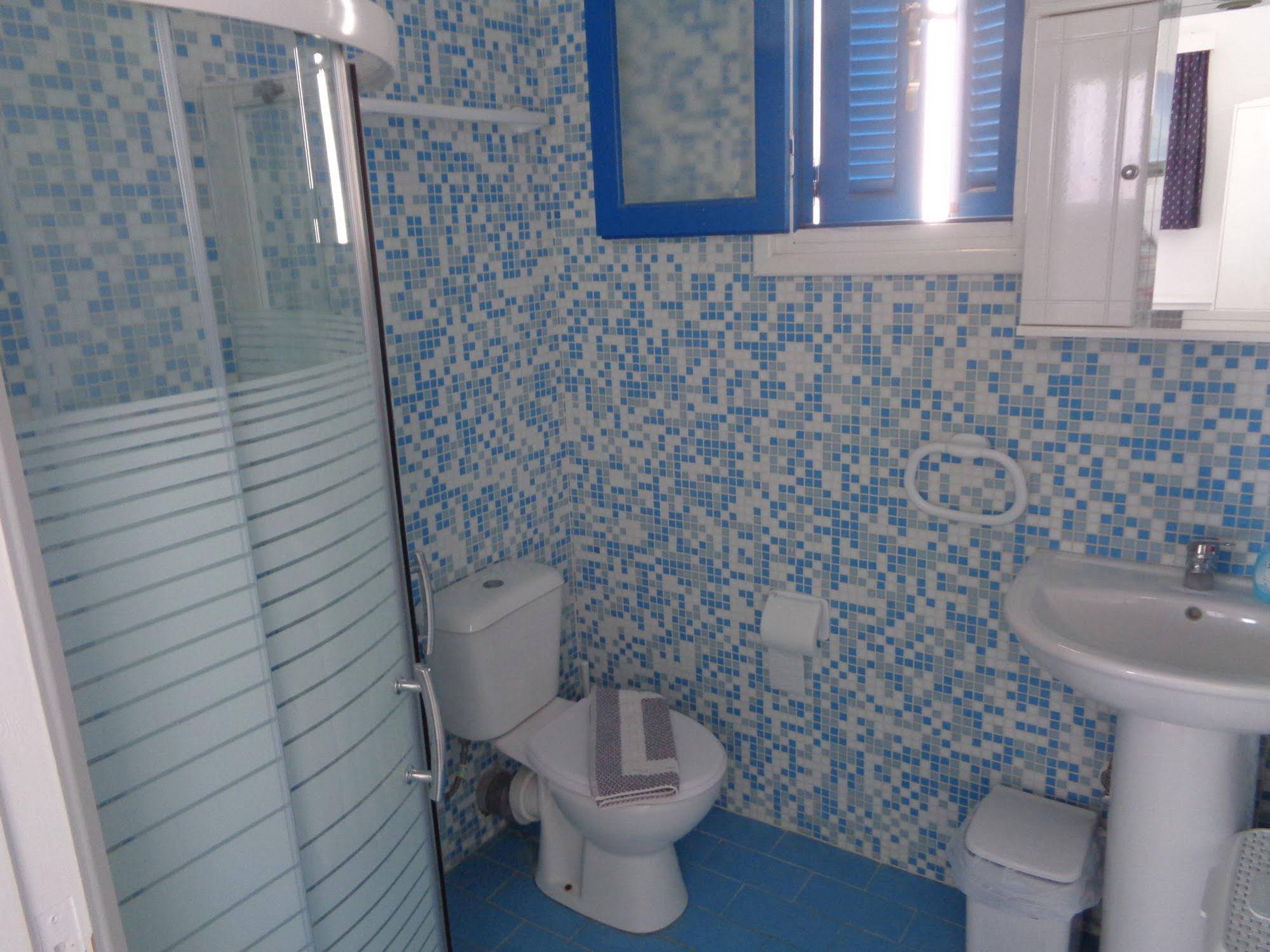 Blue and White