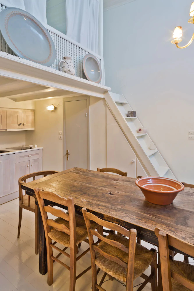 White Traditional House