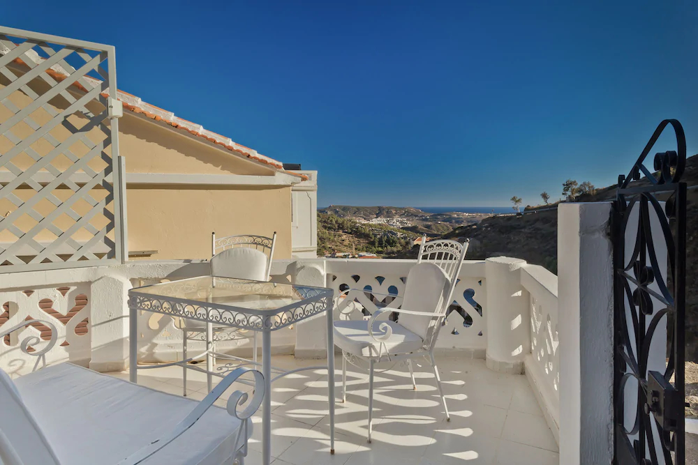 White Traditional House