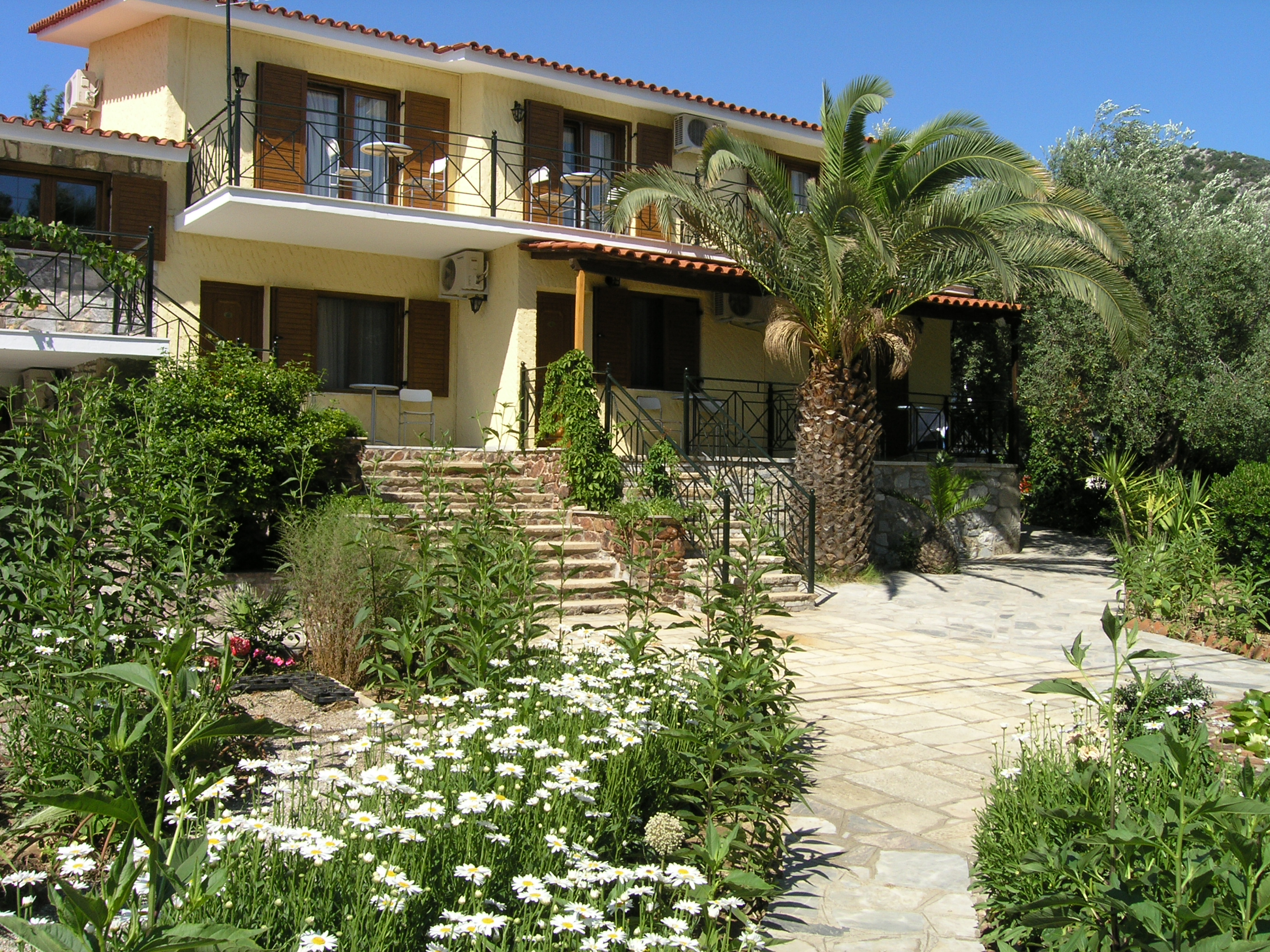 Mytilana Village