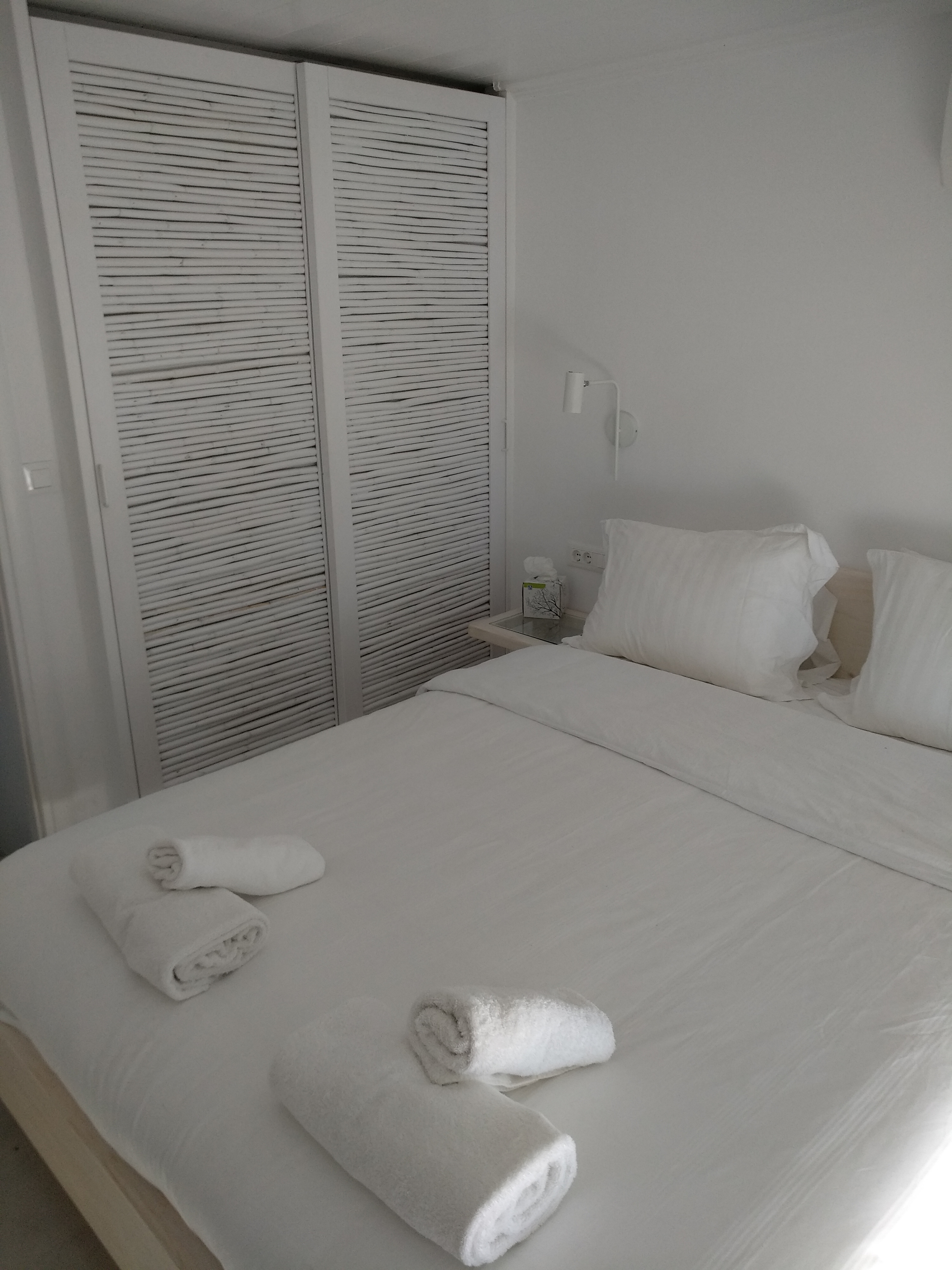 Blue, White and Grey Suites