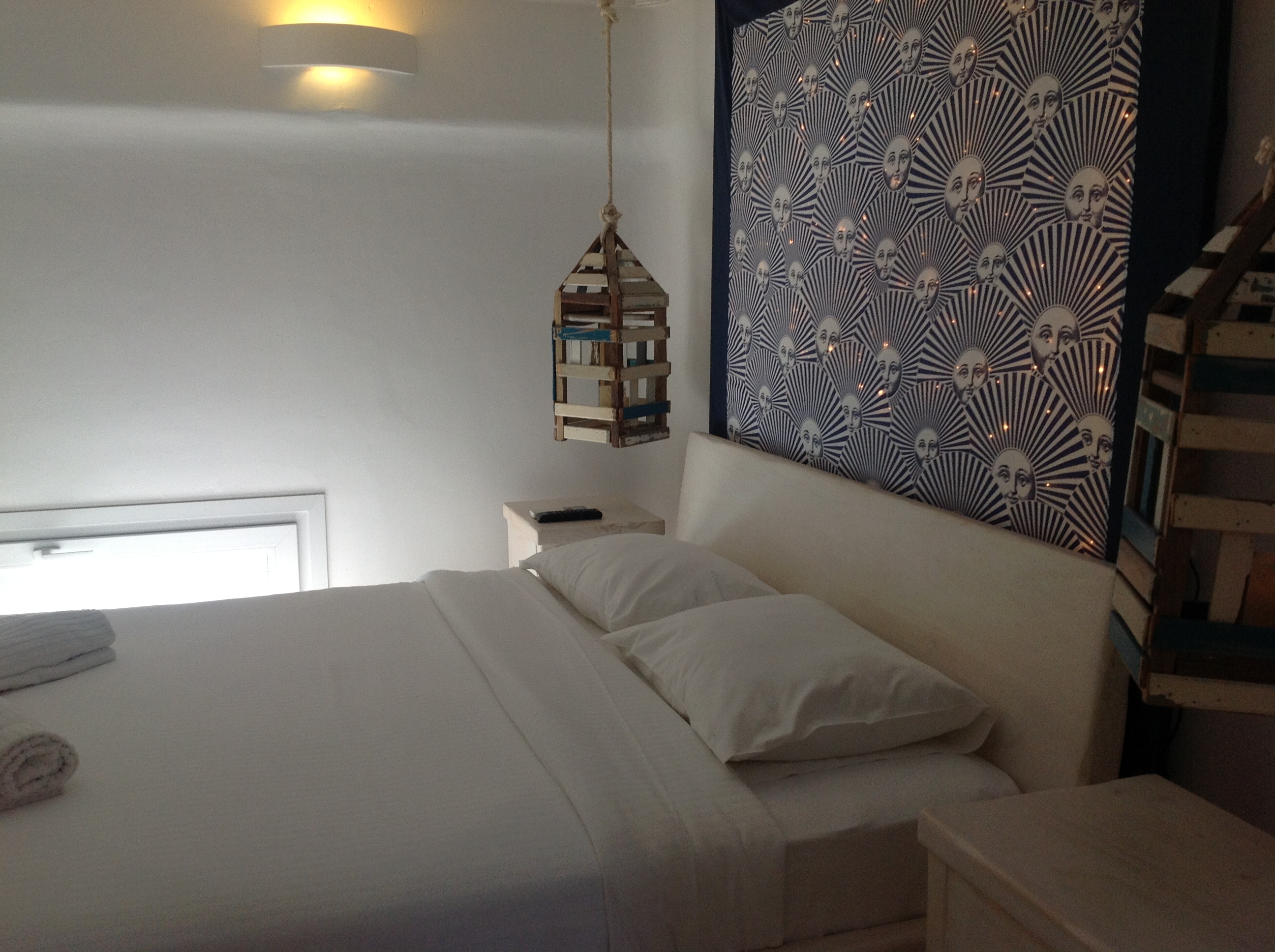 Blue, White and Grey Suites