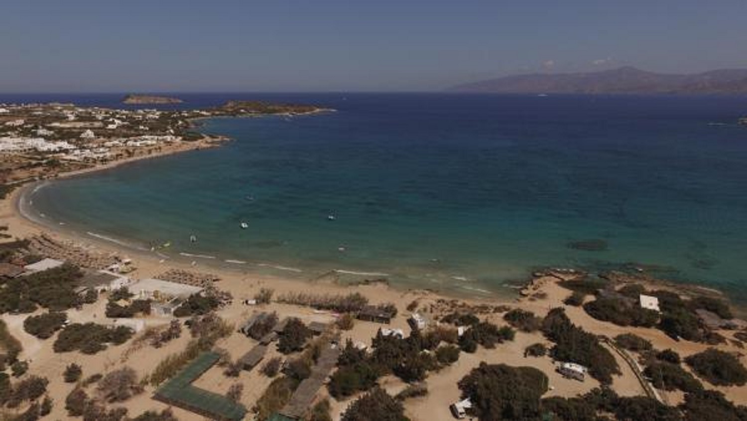 Surfing Beach Paros