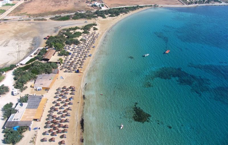 Surfing Beach Paros