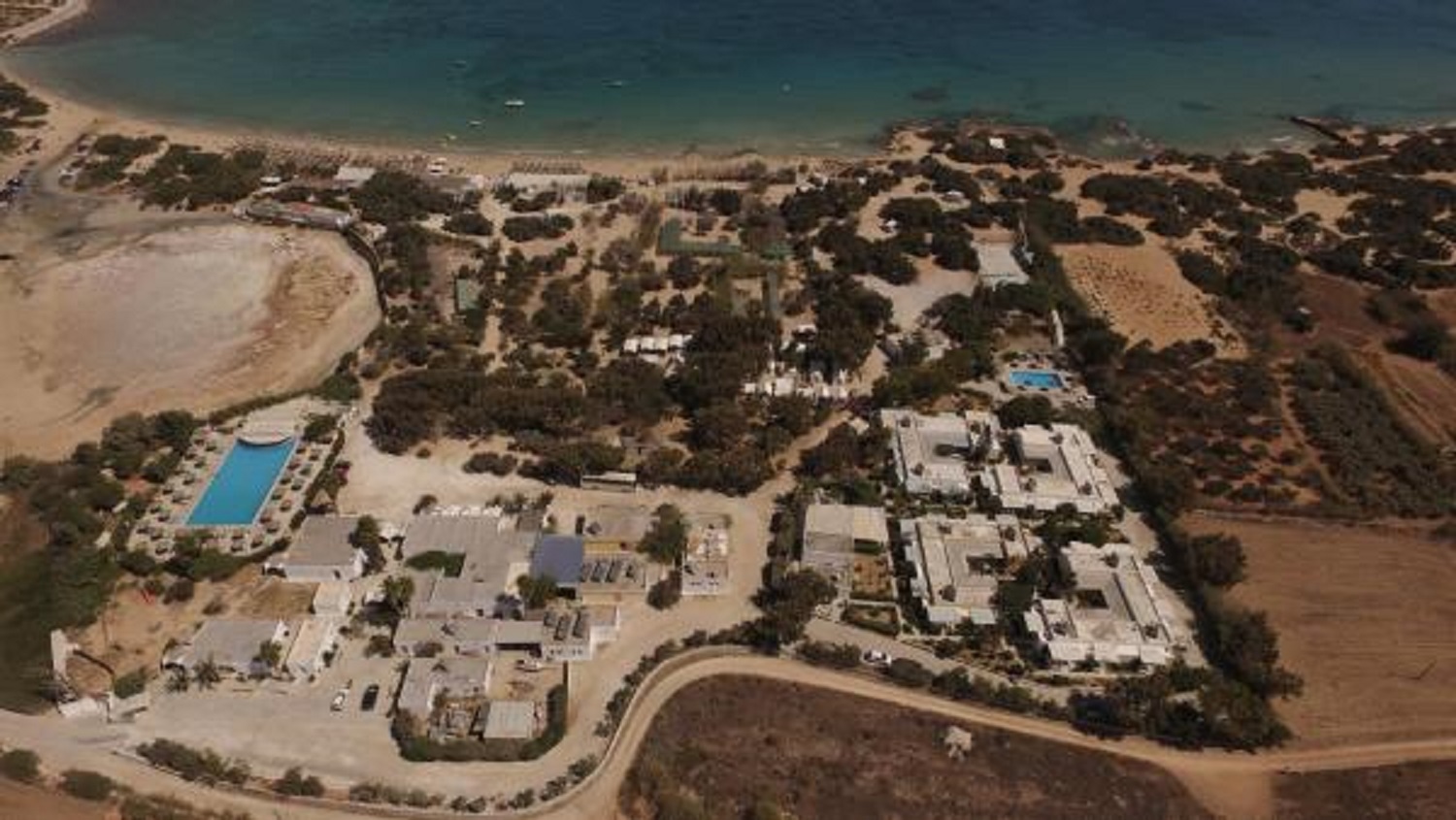 Surfing Beach Paros