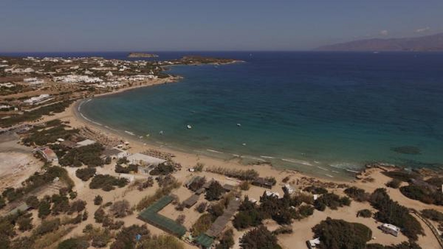 Surfing Beach Paros