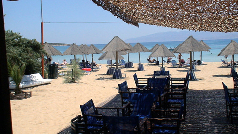Surfing Beach Paros