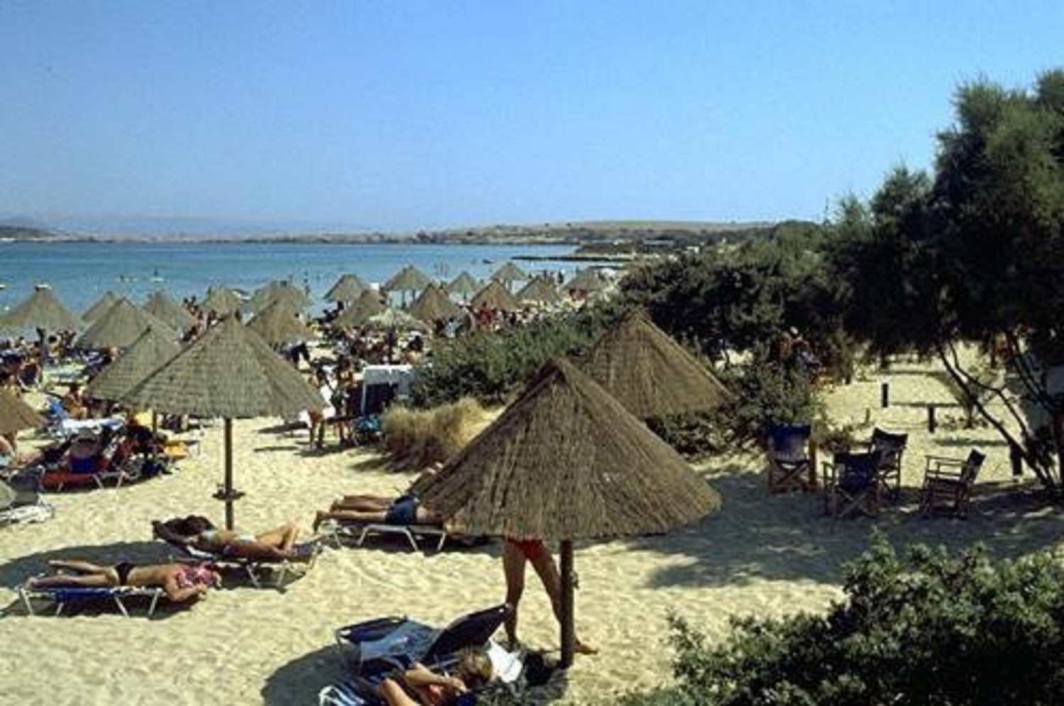Surfing Beach Paros