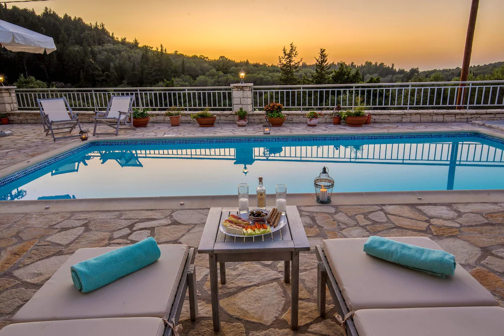 Stone Pool Villa Alina with Seaview