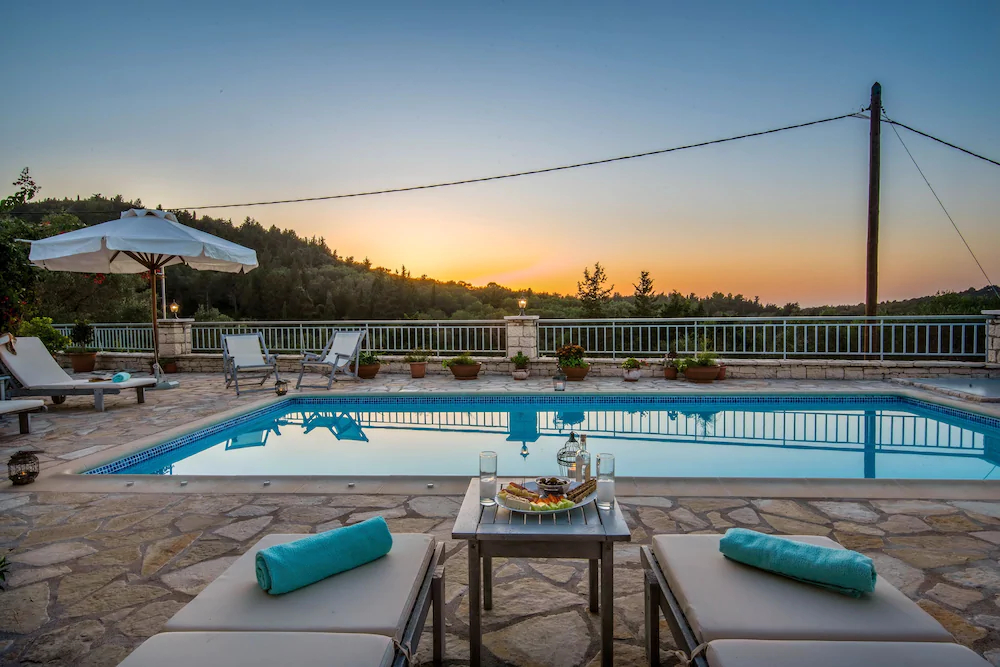 Stone Pool Villa Alina with Seaview