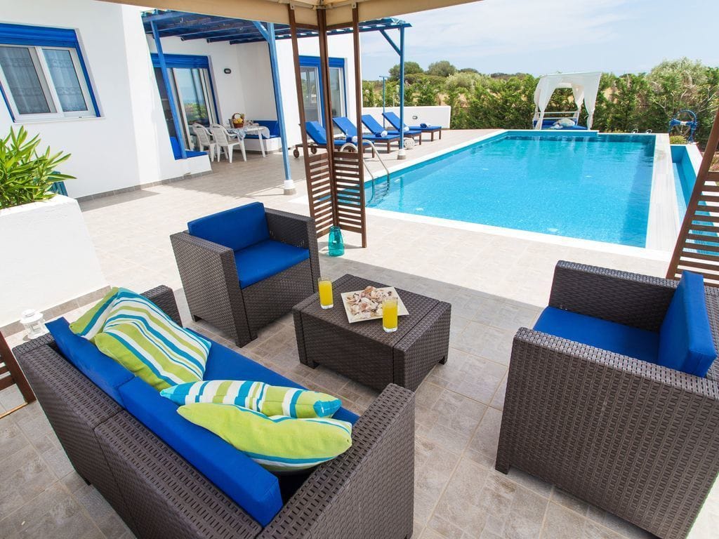 White Blue Villa