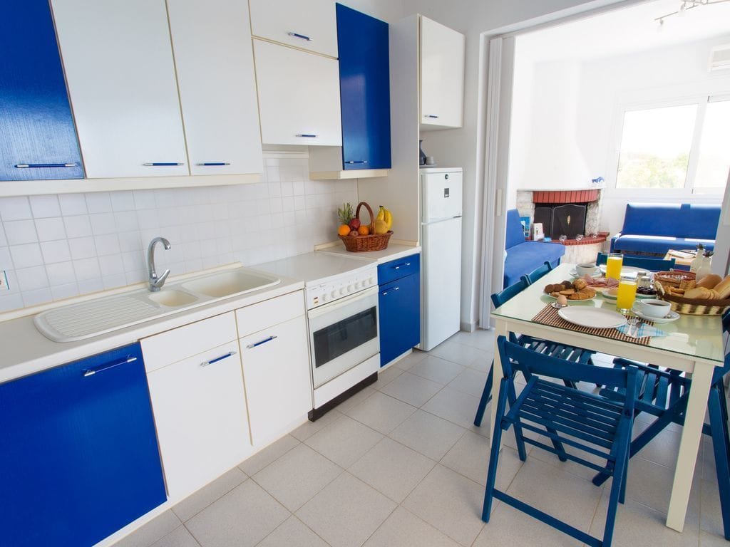 White Blue Villa