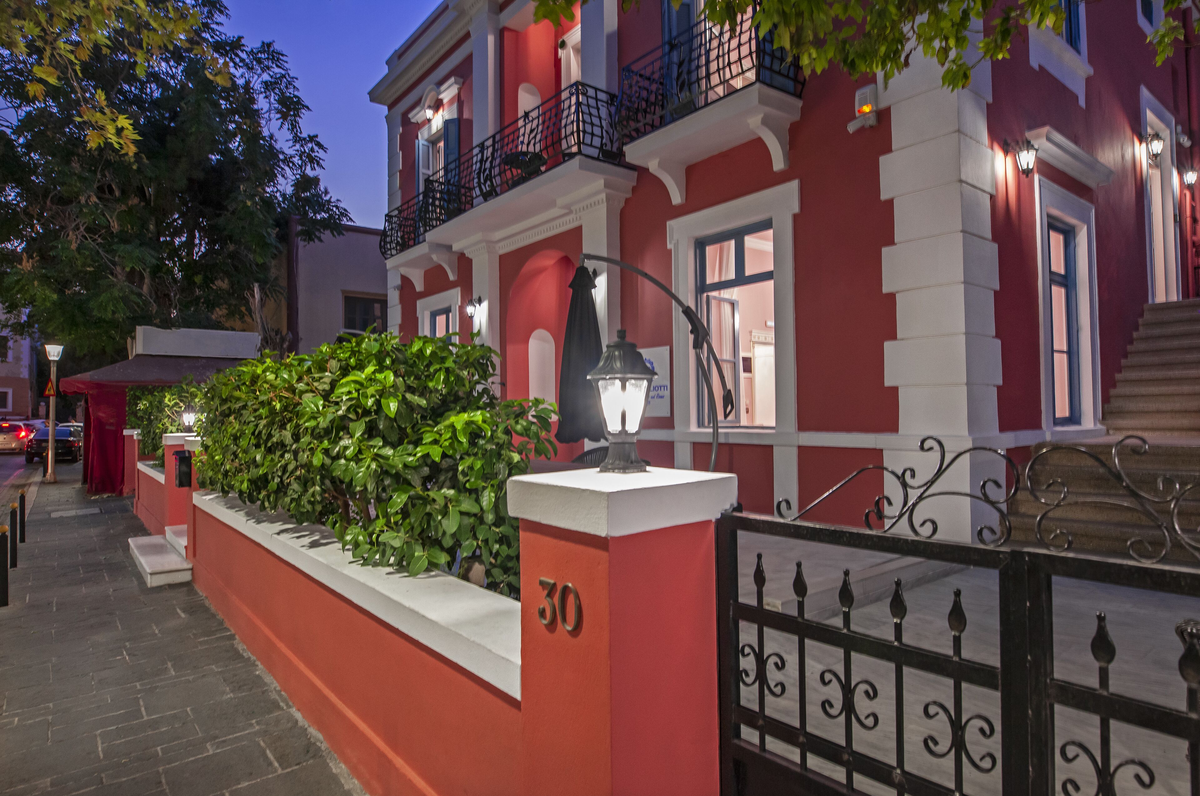 Via Villa Iliotti Rhodos