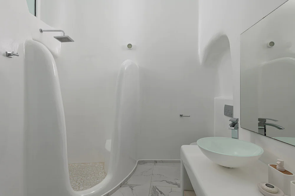 White Concept Caves