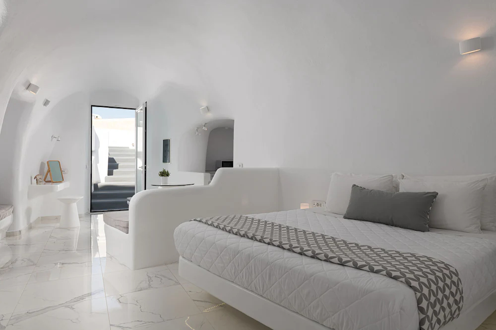 White Concept Caves