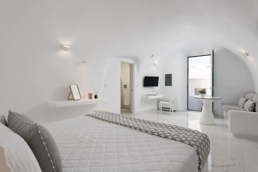 White Concept Caves
