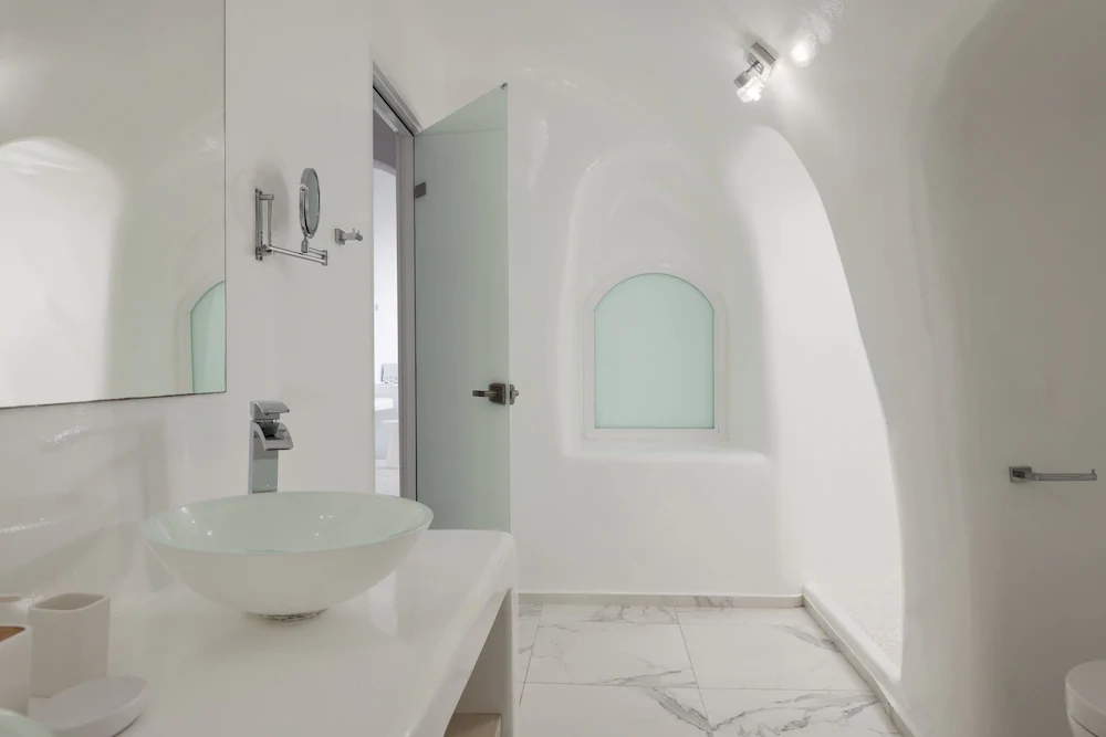 White Concept Caves