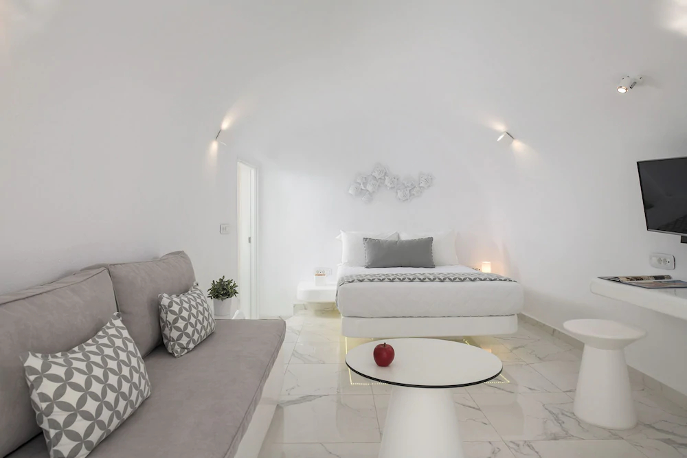White Concept Caves