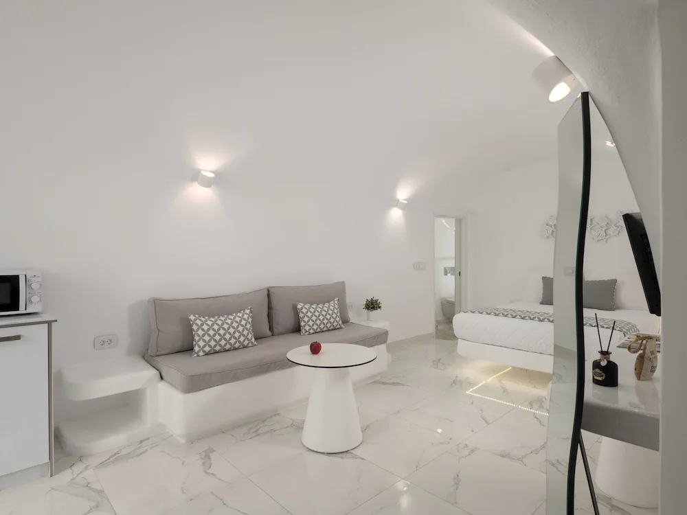White Concept Caves