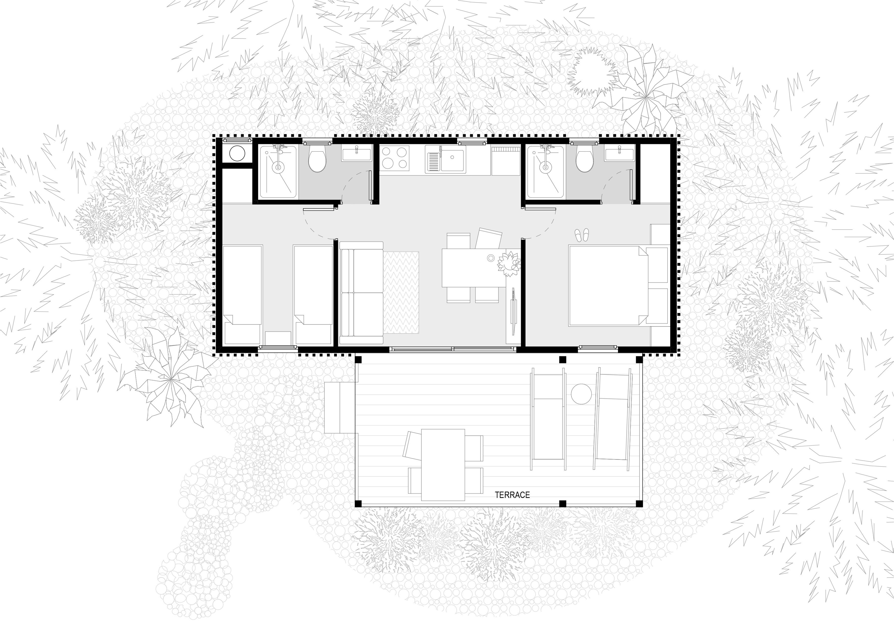 Pine Beach Pakostane - Glamping Homes