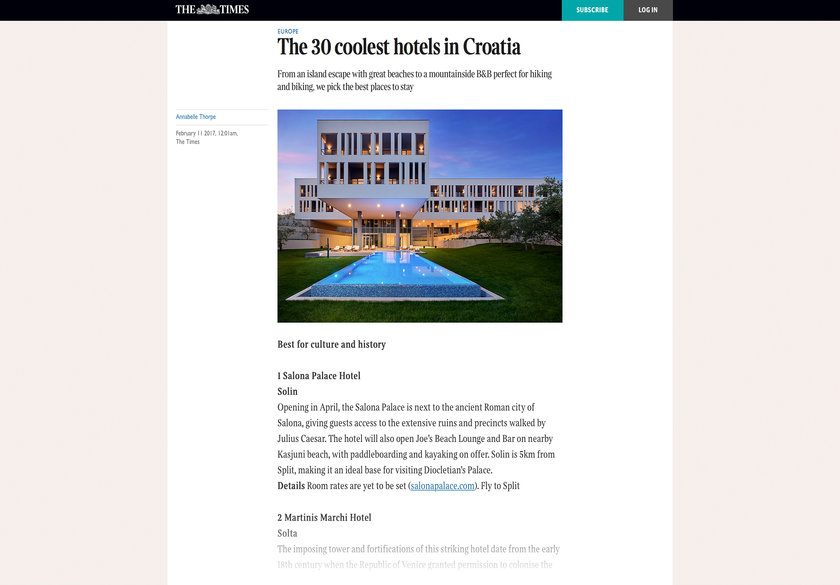 Hotel Salona Palace