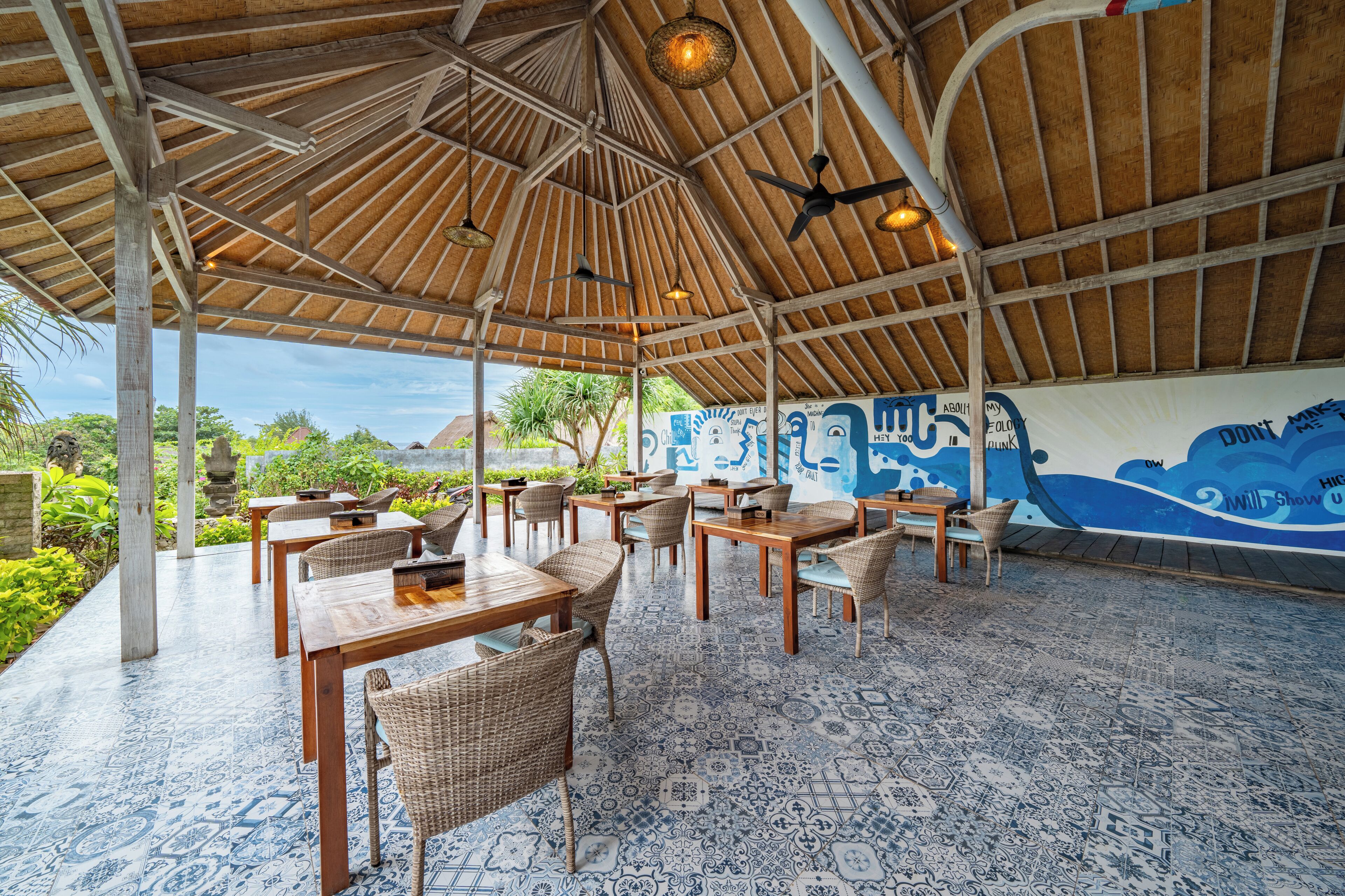 The Cubang Huts Lembongan