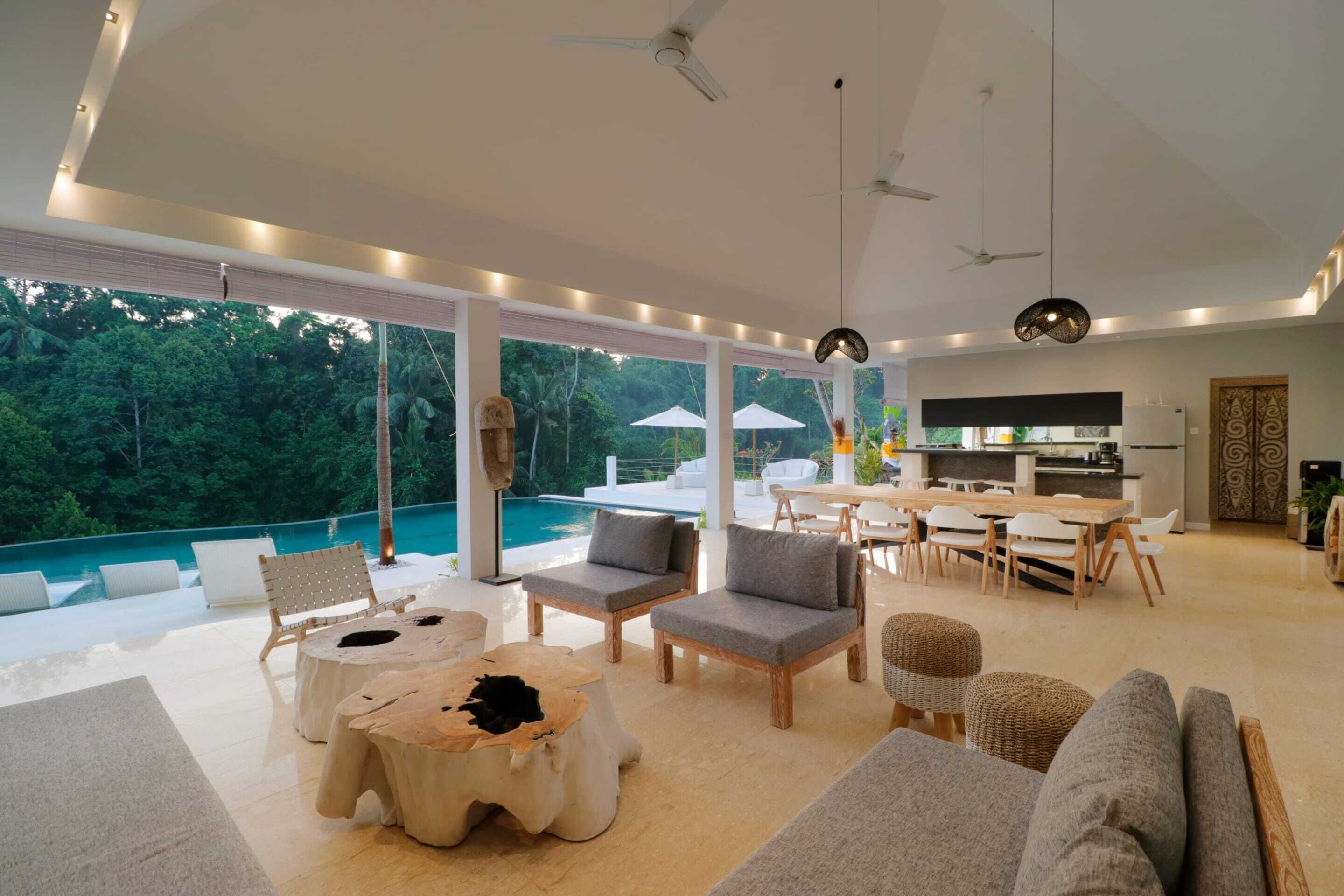 Limitless Jungle Villas Complex 5 BR Ubud w/Staff