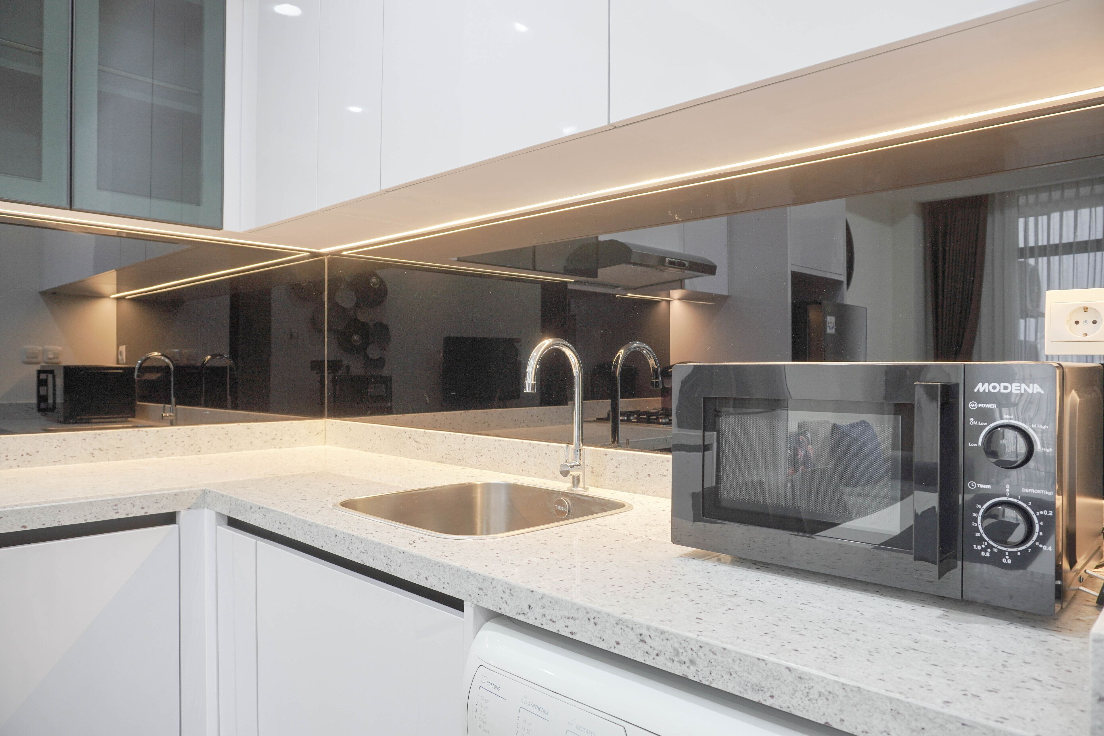 Elegant And Comfy 2Br At Permata Hijau Suites Apartment