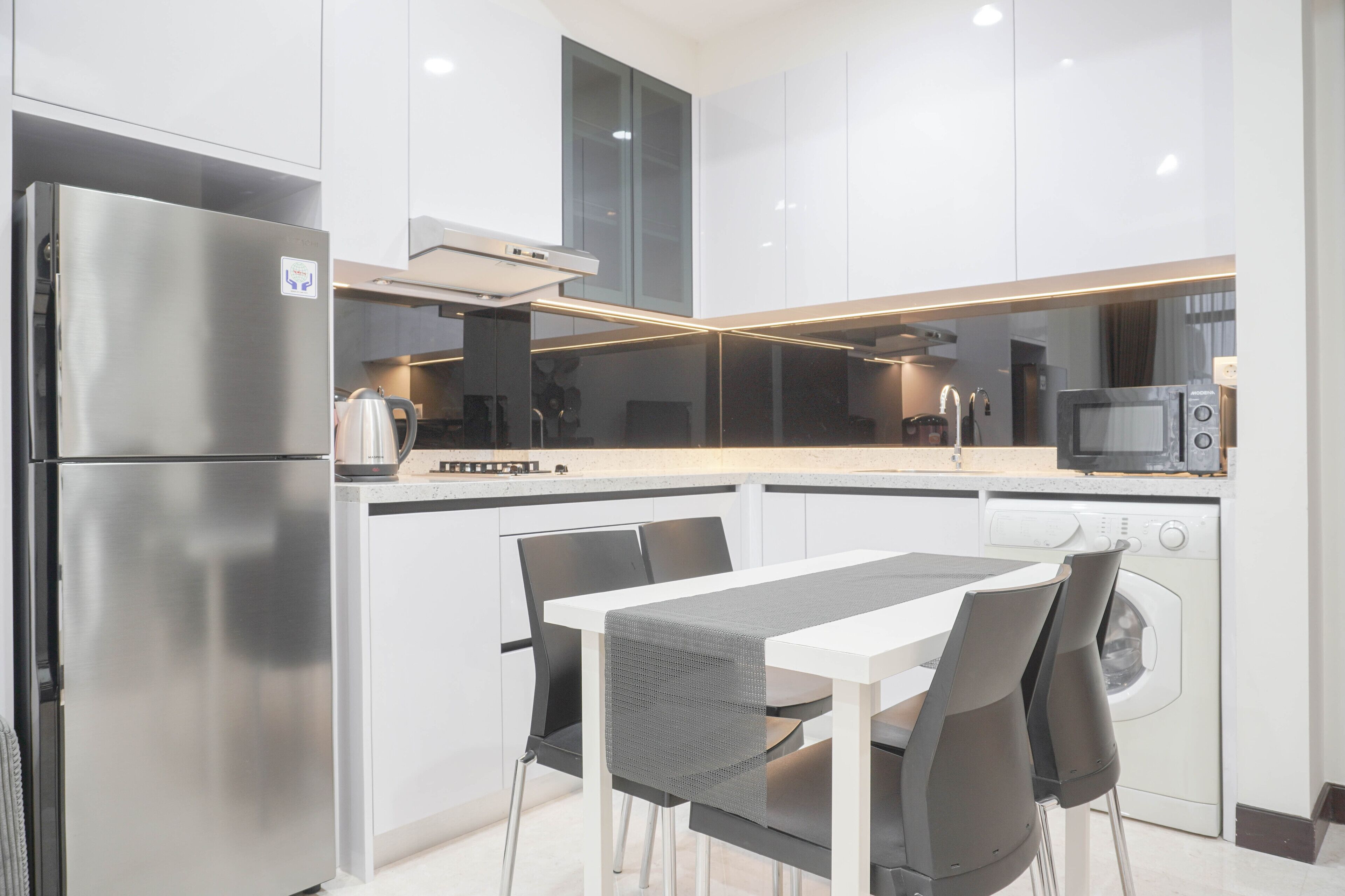 Elegant And Comfy 2Br At Permata Hijau Suites Apartment