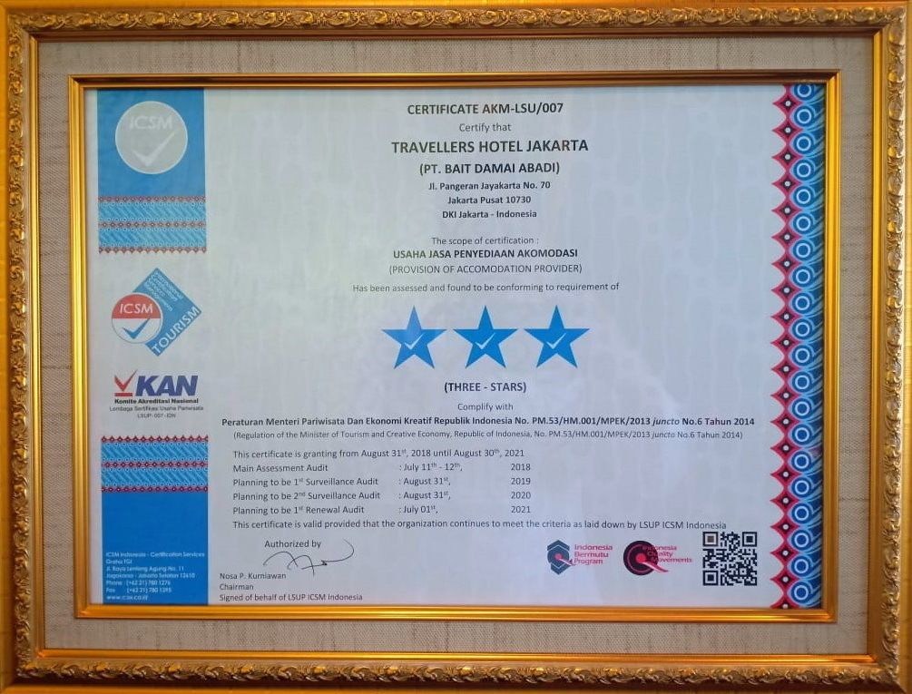 TravellerS  Hotel  Jakarta