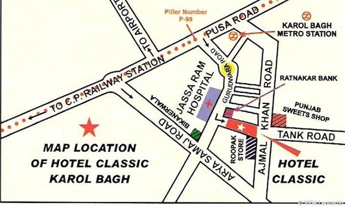 Hotel Classic - Karol Bagh