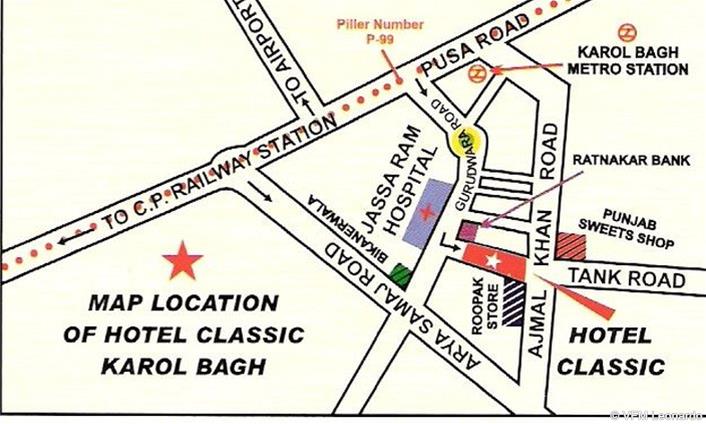 Hotel Classic - Karol Bagh