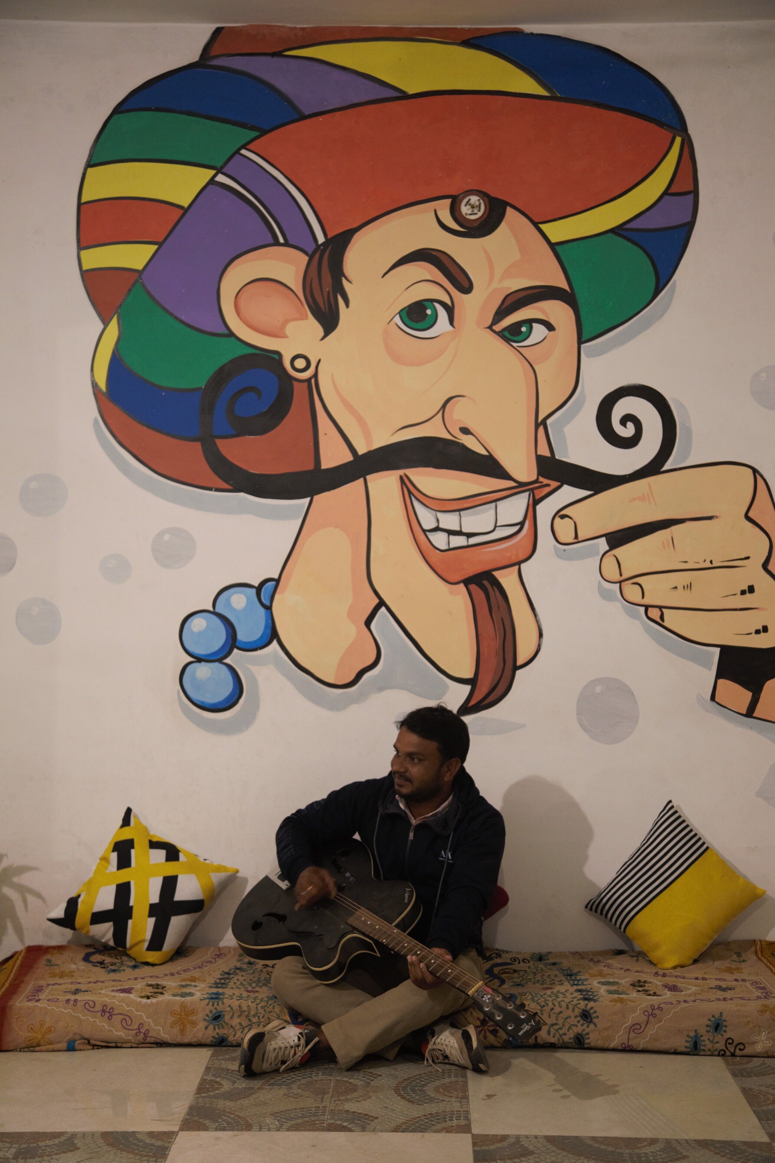 Moustache Khajuraho