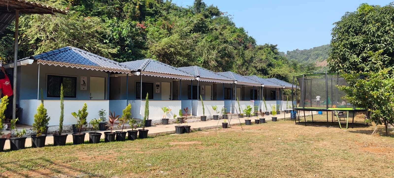 Blue Green Exotica Camping