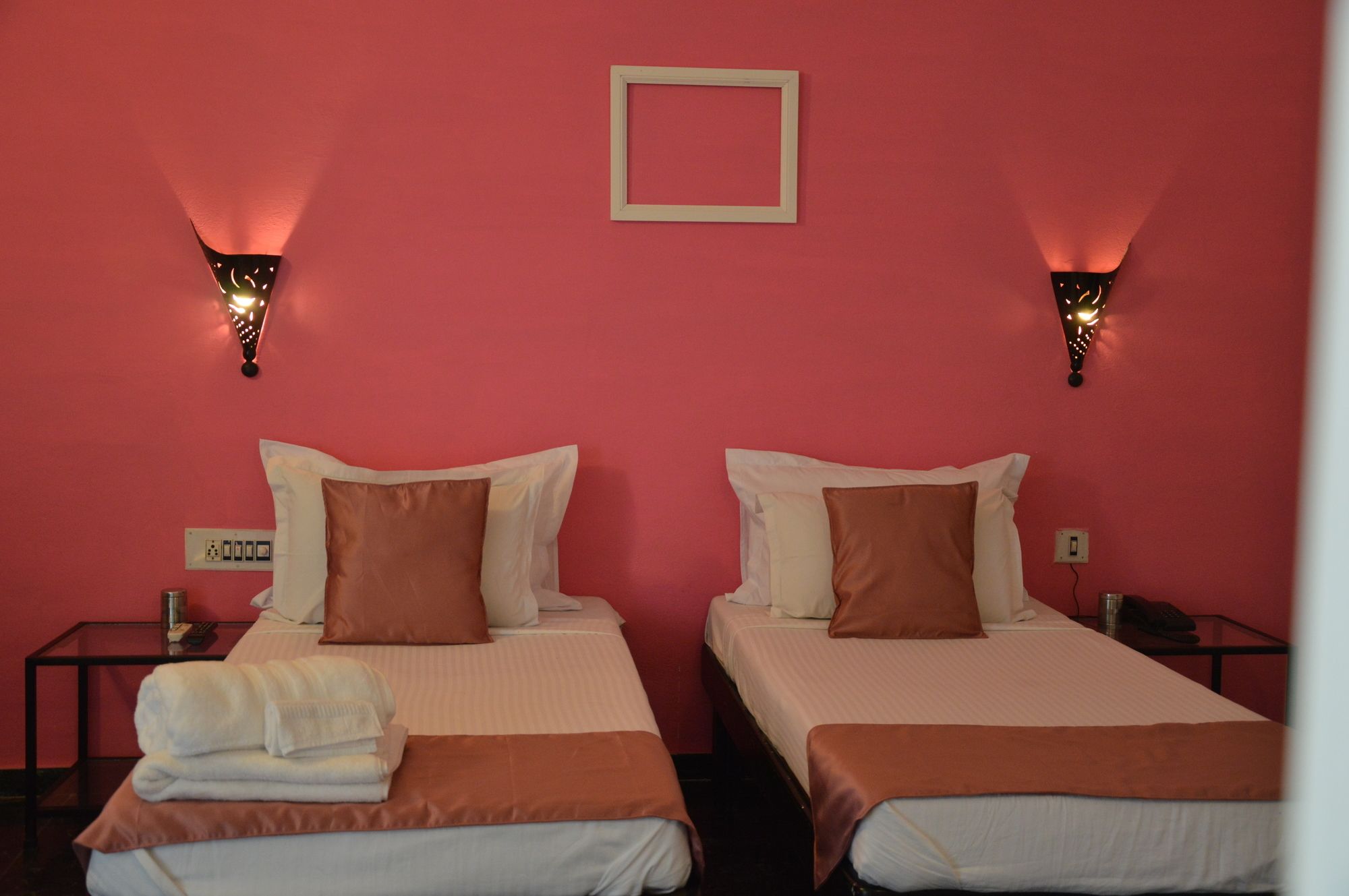 The Red Pier By Downtown Udaipur