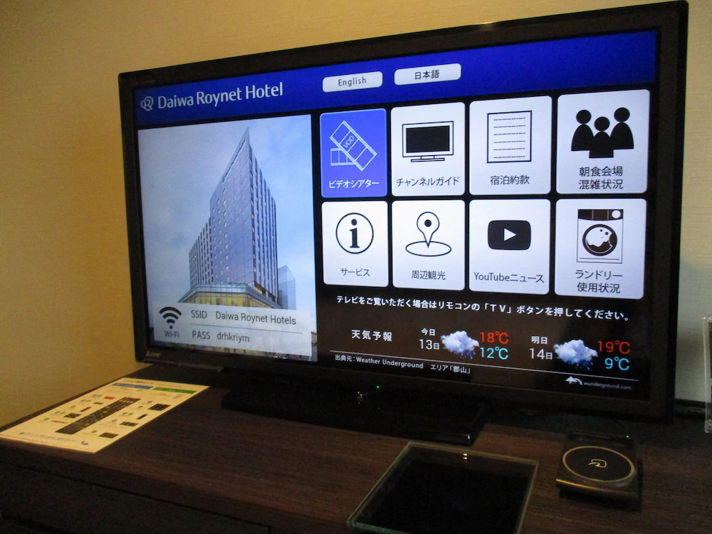 Daiwa Roynet Hotel Koriyama Ekimae