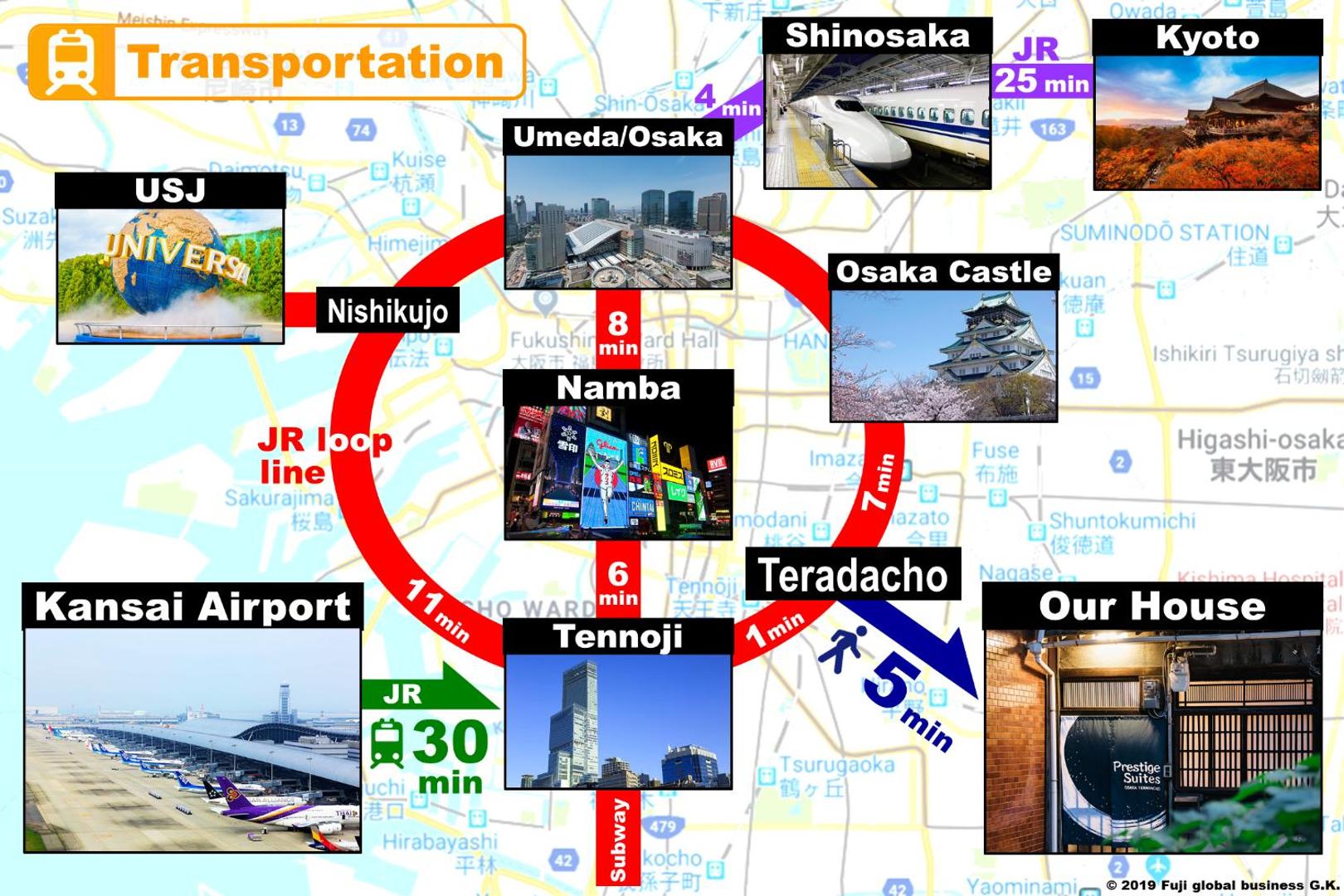 Prestige Suites Osaka Teradacho