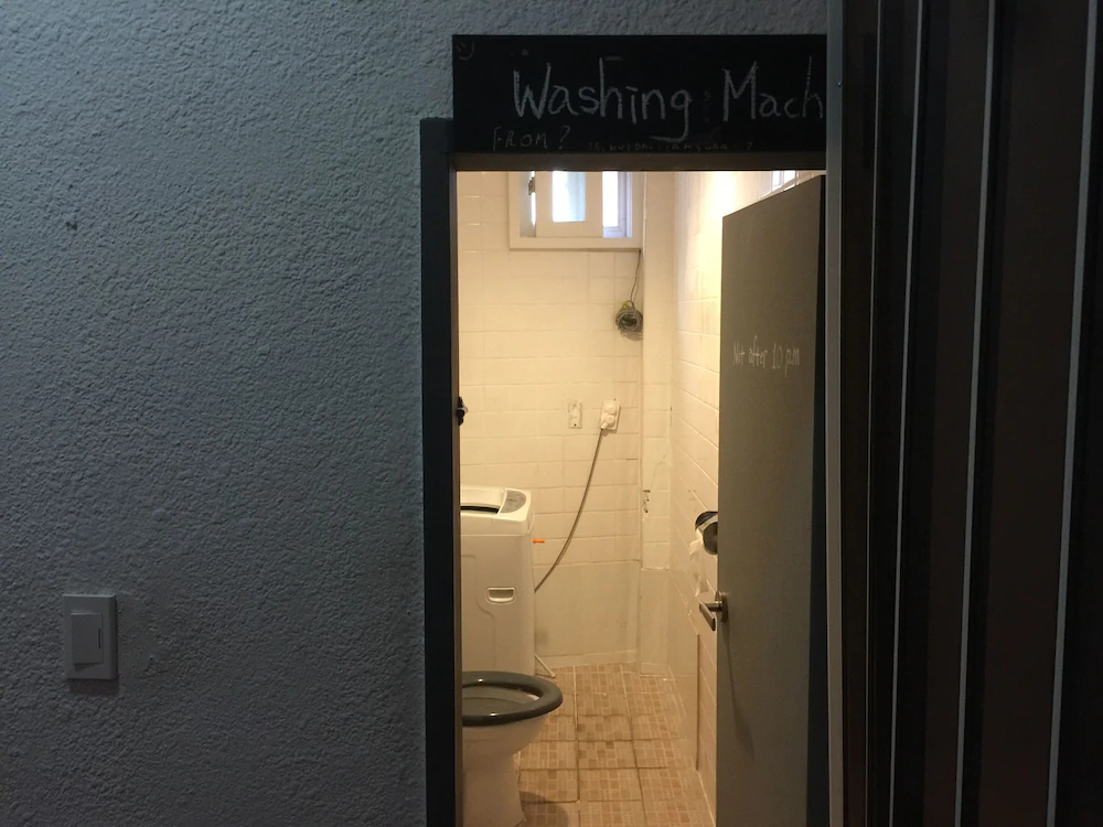 Backpackers in Jeju City Center