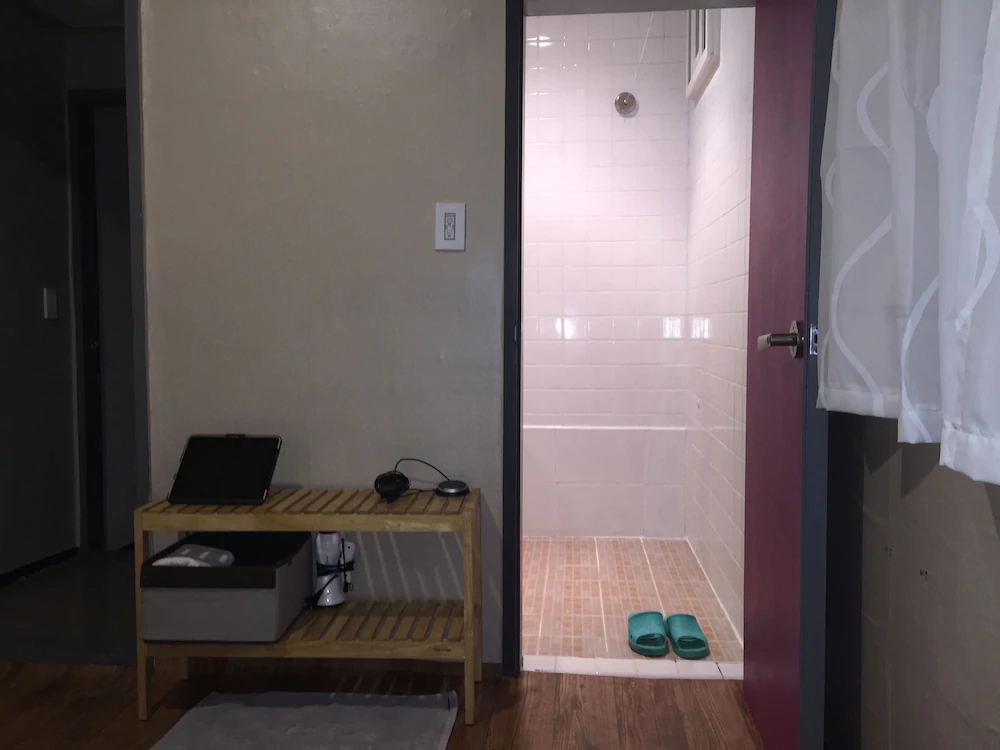 Backpackers in Jeju City Center