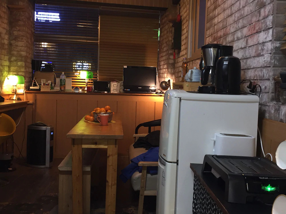 Backpackers in Jeju City Center