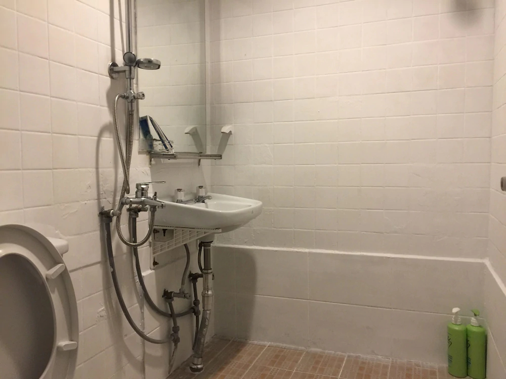 Backpackers in Jeju City Center